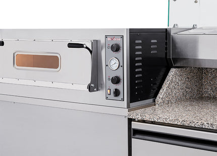 Four électrique 2x 2 pizzas diam. 350mm, 2 pièces
