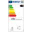 Negative refrigerated display 221 liters - 7 fixed levels - WHITE