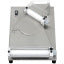 Pizza roller Ø 400 mm, 2 rollers, in stainless steel