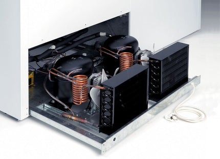 Panoramic deep freezer 2 compressors, 1 temperature