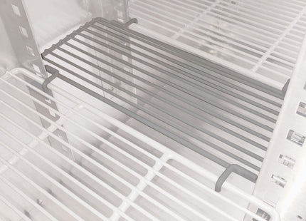 Bottle cooler, stainless steel, 3 glass doors, 579 liters