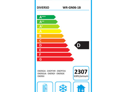 Armoire congélateur ventilée 600 litres 1 porte GN 2/1, sur roulettes dont 2 avec freins