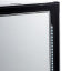 Ventilated fridge, glass door, 525 liters, GN2/1+600x400, white