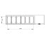 Set Refrigerated table & structure: