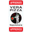 Statisk kuppelovn, fast dæk, 6 pizzaer (Ø 33) med stativ på hjul - SORT