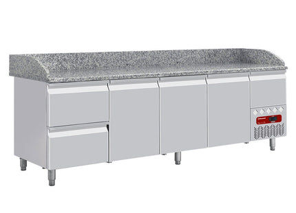Set Refrigerated table & structure: