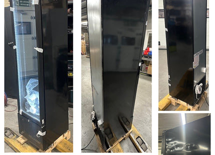 Positivt køledisplay 221 liter SORT