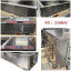 Refrigerated structure GN 11x1/3, 1x1/9, with right glass