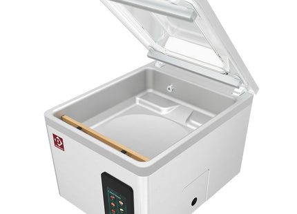 Vacuum machine, stainless steel tank 460x420xh180 mm. 21 m3/h TOUCH screen