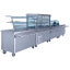 Vitroceramics element on open cupboard