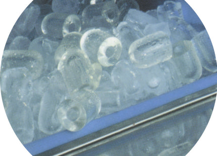 Hollow ice cube maker, 31kg with reserve 12 kg