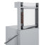 Hood dishwasher, basket 600x500 mm + condenser-recuperator of the steam