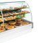 Refrigerated display counter, static, drawer system, without reserve - GREY/WHITE