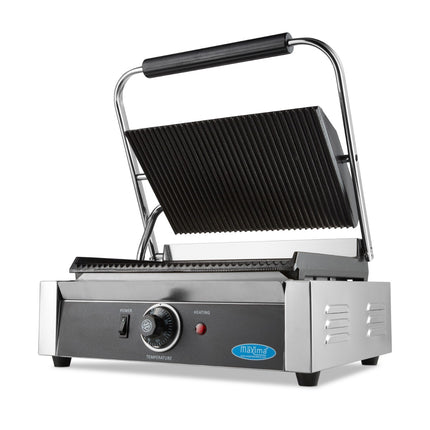 Kontaktgrill - Rillet - Enkel Grillplate - 33,5cm