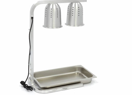 Heizlampe – 2 Lampen – inkl. 2 Lampen und 1 x 1/1 GN-Behälter