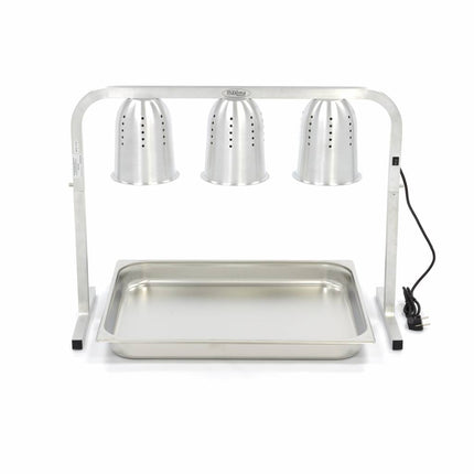 Topná lampa – 3 lampy – včetně 3 lamp a 1 x 2/1 GN nádobky