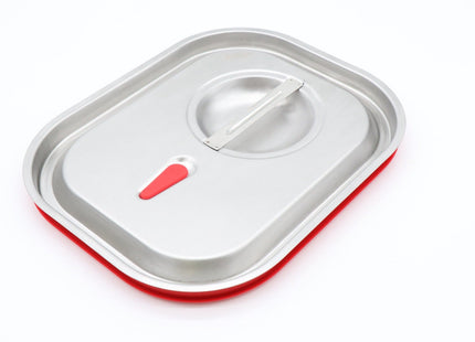 Gastronorm Lid - 1/2 GN - Stainless Steel - Airtight Seal