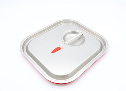 Gastronorm Lid - 2/3 GN - Stainless Steel - Airtight Seal