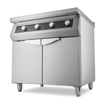 Cuisinière à induction 700 - 4 feux - 17000W - avec support