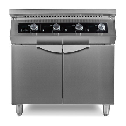 Cuisinière à induction 700 - 4 feux - 17000W - avec support