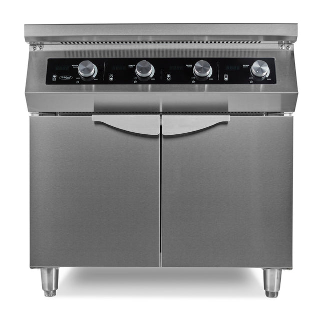 Cuisinière à induction 700 - 4 feux - 17000W - avec support