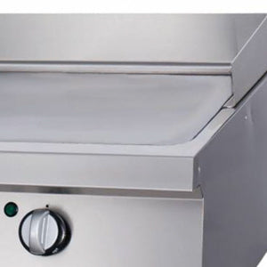 Plancha Robuste - Chrome Lisse - Unité Double - Profondeur 70 cm - Gaz