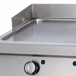 Plancha Robuste - Chrome Lisse - Unité Double - Profondeur 70 cm - Gaz
