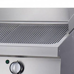 Heavy Duty Grill - Räfflade - Dubbel enhet - 70 cm Djup - Gas