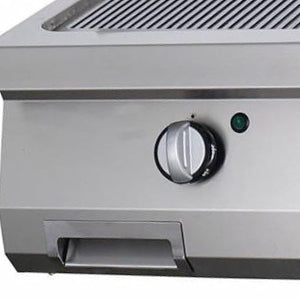 Heavy Duty Grill - Räfflade - Dubbel enhet - 70 cm Djup - Gas