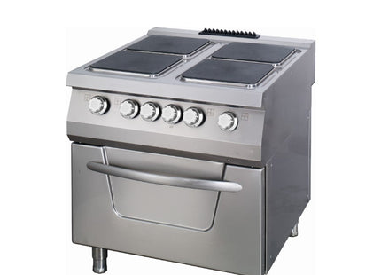 Premium Stove - 4 Burners - Double Unit - 90cm Deep - Electric
