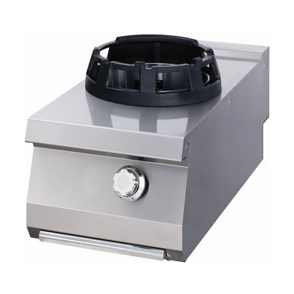 Premium-Wok-Kocher – 28,5 cm Kochring – Einzelgerät – 90 cm tief – Gas