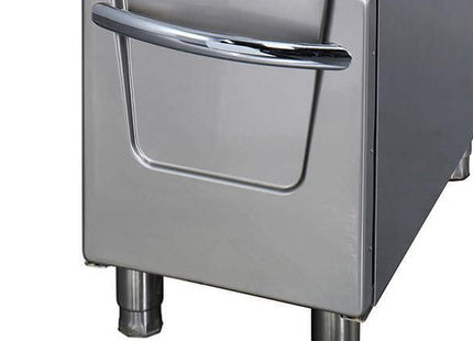 Premium-Fritteuse – 1 x 22 l – Einzelgerät – 90 cm tief – mit Ablasshahn – Gas