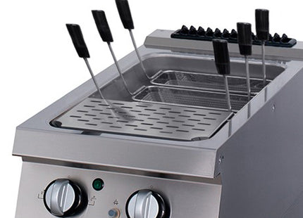 Premium Pasta Komfyr - Enkel enhet - 90 cm dyp - Gass