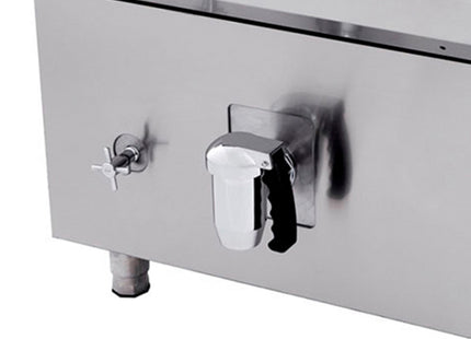 Premium Kokegryte - 120L - Indirekte - 90cm dyp - Elektrisk