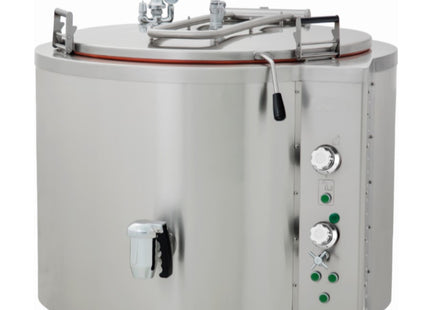 Marmite - 550L - 130 x 143,6cm - Indirect - Électrique - 400V