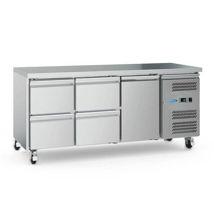 Combinated dough crusher and moulder "multifunction"