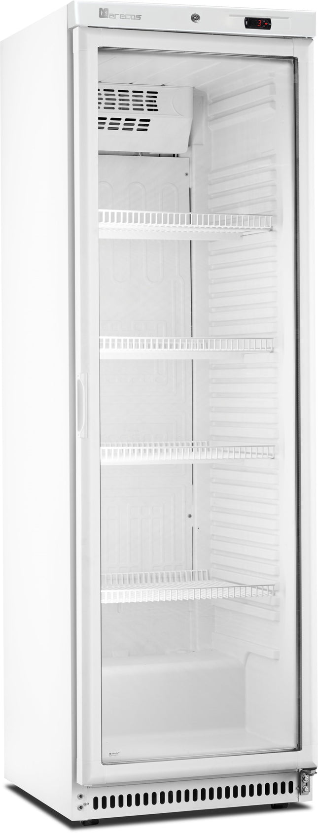 SARO køleskab, glasdør – hvid, 
model ARV 430 CS PV