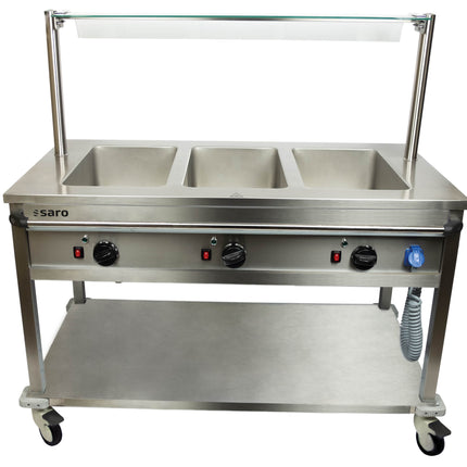 SARO Bain Marie trolley
model BTS-3