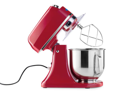 Standmixer – 7 l – bis zu 2 kg Teig – Himbeerrot