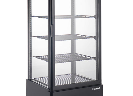 SARO kølevitrine 
model SC 100 AV, sort