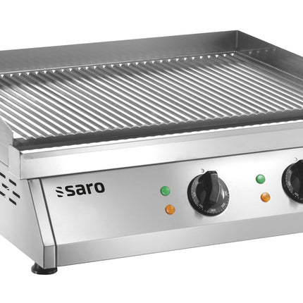 SARO elektrisk bageplade (rillet)
model FRY TOP GH 610 R
