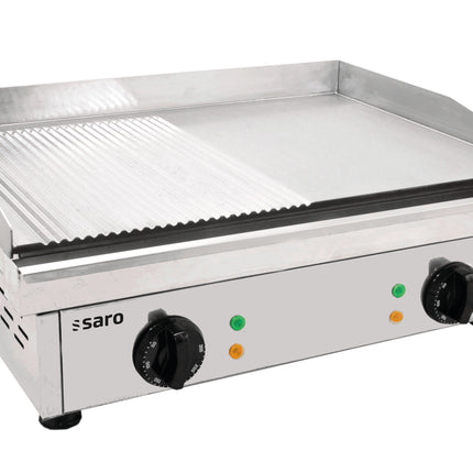 SARO Electric griddle (grooved+smooth)
model FRY TOP GM 610 M