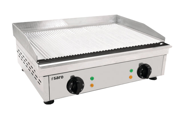 SARO Elektro-Grillplatte (gerillt)
Modell FRY TOP GM 610 R