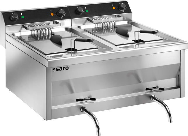 Friteuse SARO 
modèle GASTROLINE 12+12V