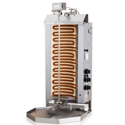 GYROS-GRILL-ELEKTROMOTOR AUF 6 HEIZZONEN
