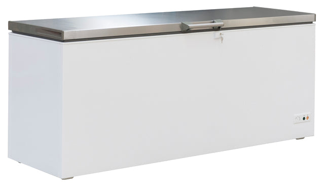 COUVERCLE INOX POUR CONGÉLATEUR COFFRE 635 L