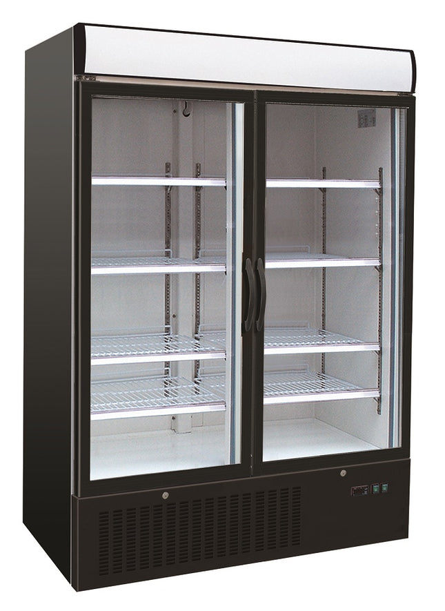 GEFRIERSCHRANK 2 GLASTÜREN