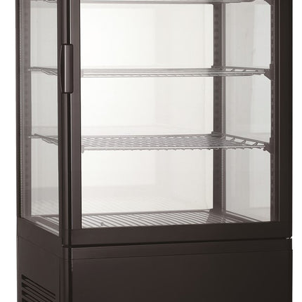 PRÉSENTOIR FROID 68L NOIR