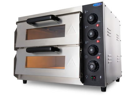Pizza Oven - Fits 2 x Ø40cm Pizzas - Double Deck
