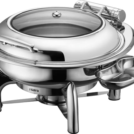 SARO Chafing Dish, round, container suitable for induction,
model JESSIE